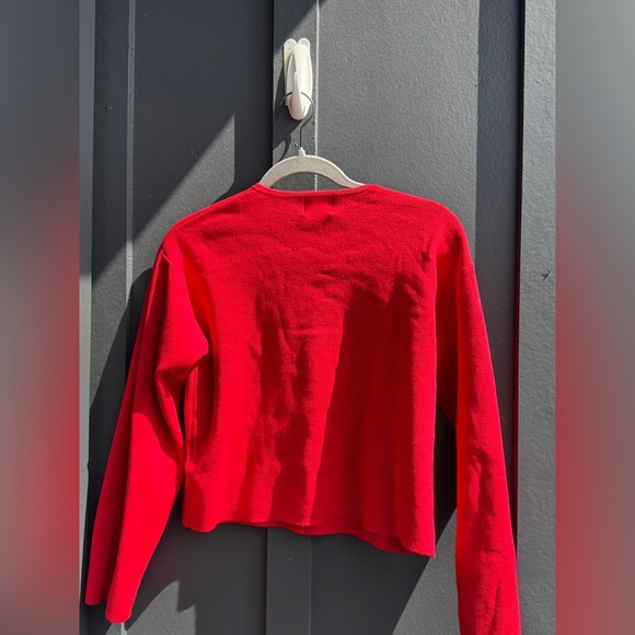 Elegant Red Women's set Jacket & skirt ( RUNS LARGE) - Picture 7 of 12